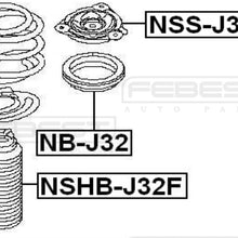 FEBEST NSS-J32F Front Shock Absorber Support