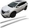 Roof Rack Compatible With 2015-2016 Nissan Murano, Factory Style ABS Plastic Cross Bar Top Side Rails Lugguage Carrier by IKON MOTORSPORTS
