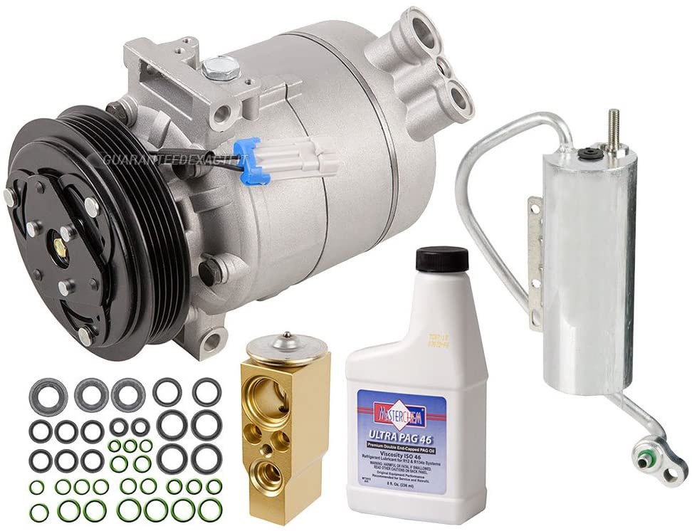 For Saab 9-3 & 9-3X AC Compressor w/A/C Repair Kit - BuyAutoParts 60-81796RK New