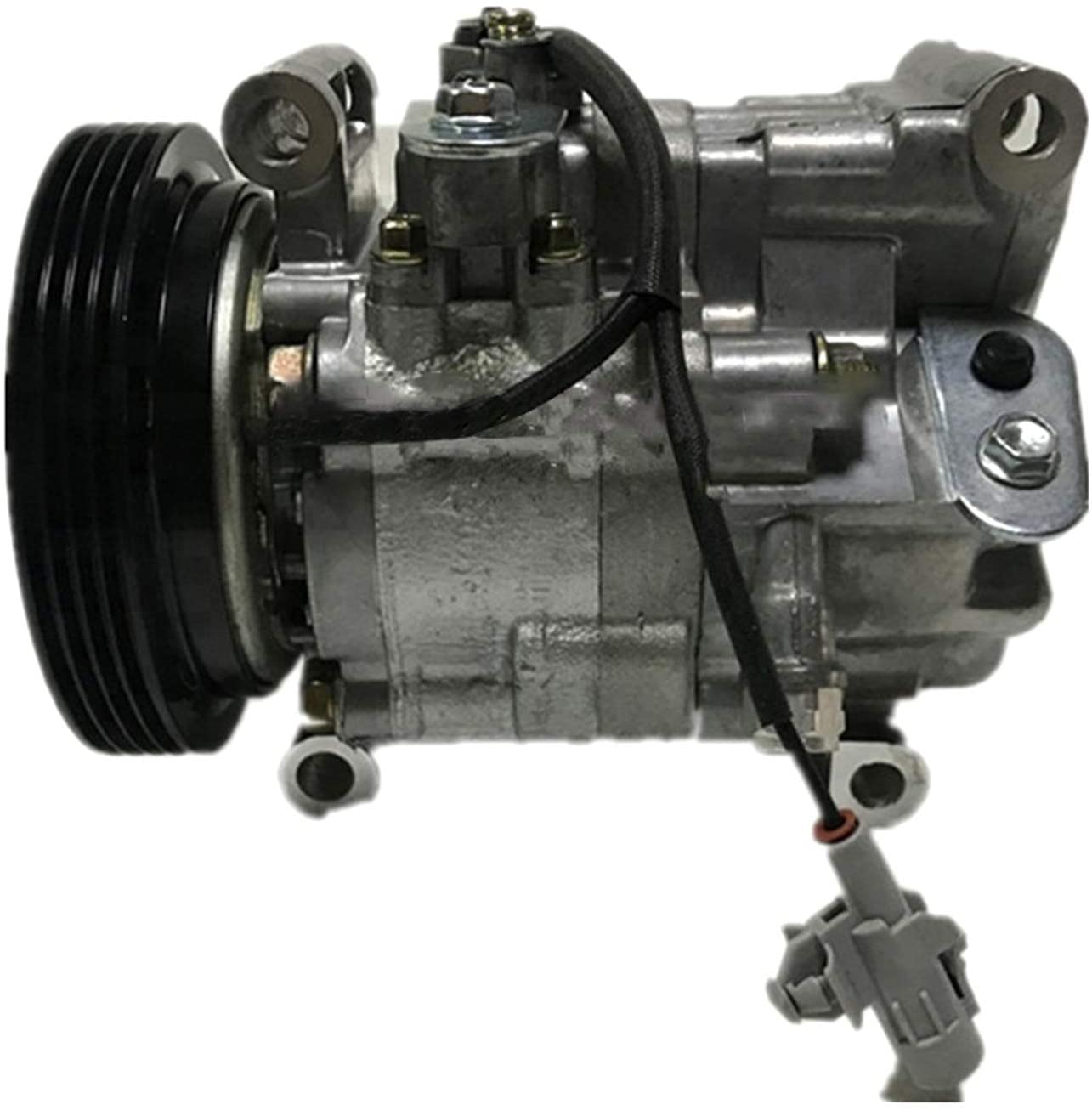 SINOCMP 95200-63JA0 New Car Air Condition Compressor PV4 Air Compressor New Air Conditioning Compressor AC Compressor Clutch Assy for Suzuki Swift III SX4, 3 Month Warranty