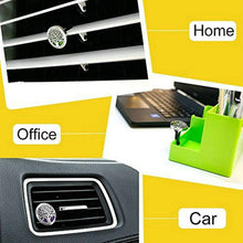 joymiao Car Fragrance Diffuser Vent Clip Car Air Freshener Perfume Aromatherapy Essential Oil Diffuser Stainless Steel Locket Dragonfly