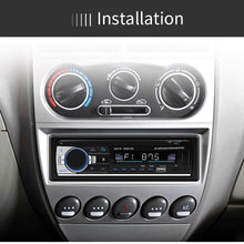 Multimedia Car Stereo – Single Din LCD, BT Audio and Calling, Built-in Microphone,FM Radio Receiver, MP3 Player, WMA, USB, Auxiliary Input, Wireless Remote Control