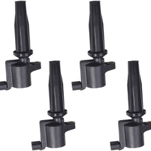 ENA Pack of 4 Ignition Coil compatible with 2009-2018 compatible with Escape Fusion Lincoln MKZ Mazda Tribute Mercury Mariner Milan 2.0L 2.5L DG522