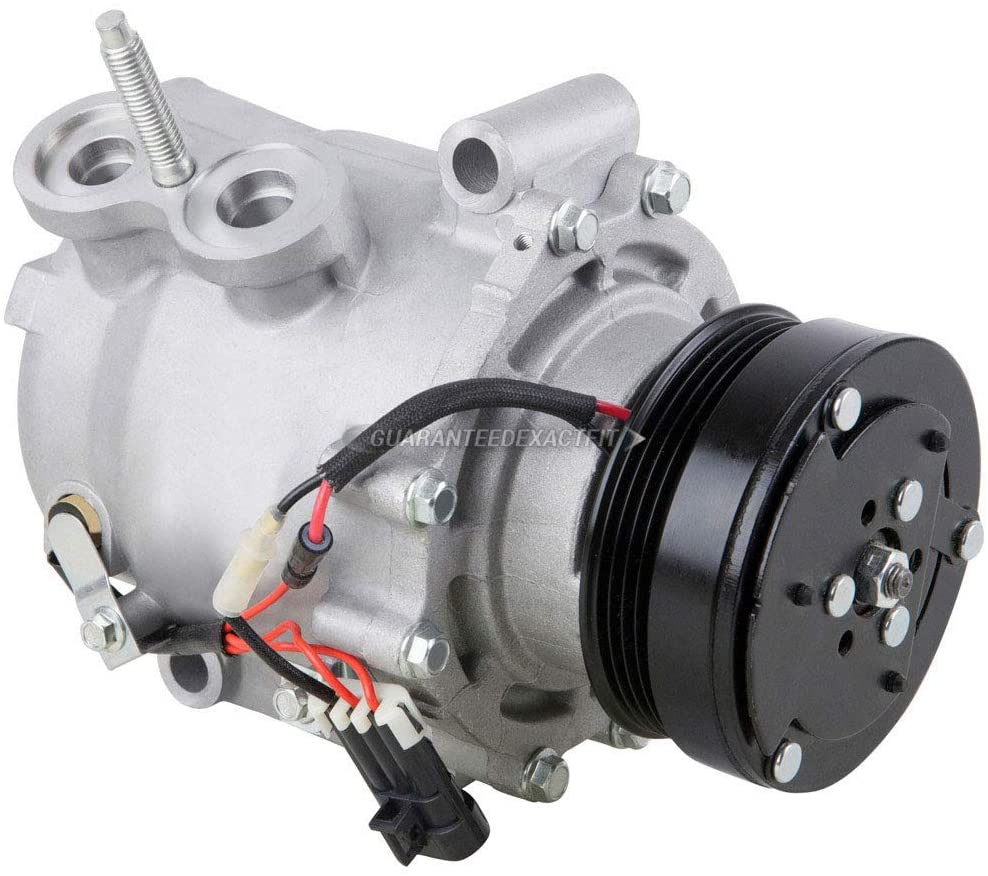 AC Compressor & A/C Clutch For Chevy Trailblazer GMC Envoy Buick Rainier Saab 9-7x Isuzu Ascender V8 w/ 3-Pin Connector - BuyAutoParts 60-00994NA New