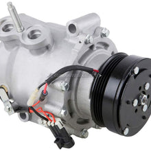 AC Compressor & A/C Clutch For Chevy Trailblazer GMC Envoy Buick Rainier Saab 9-7x Isuzu Ascender V8 w/ 3-Pin Connector - BuyAutoParts 60-00994NA New