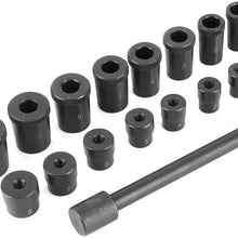 Clutch Aligning Tool, 17Pcs/Set Automatic Steel Clutch Aligning Kit Alignment Special Tool Hole Corrector Installation Supplies Auto Repair Tools
