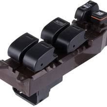 Power Window Switch Front Left Driver Side Master Control Switch Automotive Replacement Parts Replacement fit for 2002-2006 Toyota Camry 2005-2009 Toyota Sienna