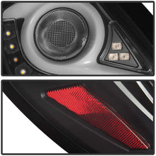 ACANII - For 2016-2019 Honda Civie Sedan Black Housing LED Tube SEQUENTIAL Turn Signal Tail Lights Brake Lamps Assembly