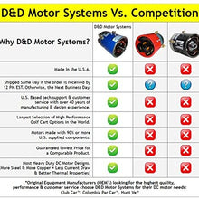 Golf Cart Motors - Club Car Motors (Series) - 170-001-0002-16 MPH - +20% More Torque (Brown Option) 48 or 36 volt Golf Cart Motors