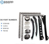 ECCPP Timing Chain Kit fits Ford E150 E250 E350 1997 1998 1999 2000 2001 F250 F350 99-01 V8 5.4L