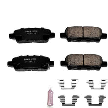 Power Stop Z23-1393, Z23 Evolution Sport Carbon-Fiber Ceramic Rear Brake Pads