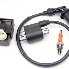 Wingsmoto Ignition Coil + CDI + 3-electrode Spark Plug (GY6 50cc 150cc)