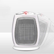 Zyyqt Fan Heaters, PTC Ceramic Hot & Cool PTC Heater Quiet Portable Desk Heater with Fan, Tip-Over and Overheat Protection, 3s Quick Heating with Oscillation (Color : White)