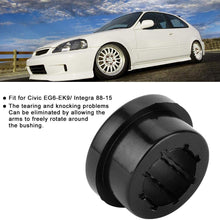 Control Arm Bushings, 12pcs Replacement Bushings Lower Control Arm Rear Camber Fit for Civic Integra Black