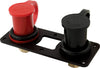 QuickCar Racing Products 57-718 Battery Charging Posts Pair w/Flat Mnt Brkt