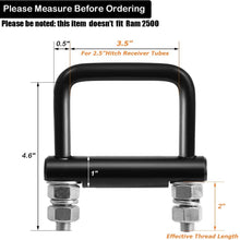 CZC AUTO Hitch Clamp Anti-Rattle Stabilizer Heavy Duty Cross Clamp 2 1/2 Inch for Hitches On Trailers of Trucks SUV Vans RV, Hitch Tightener Clamp for Hitch Tray Cargo Carrier Bike Rack Ball Mount