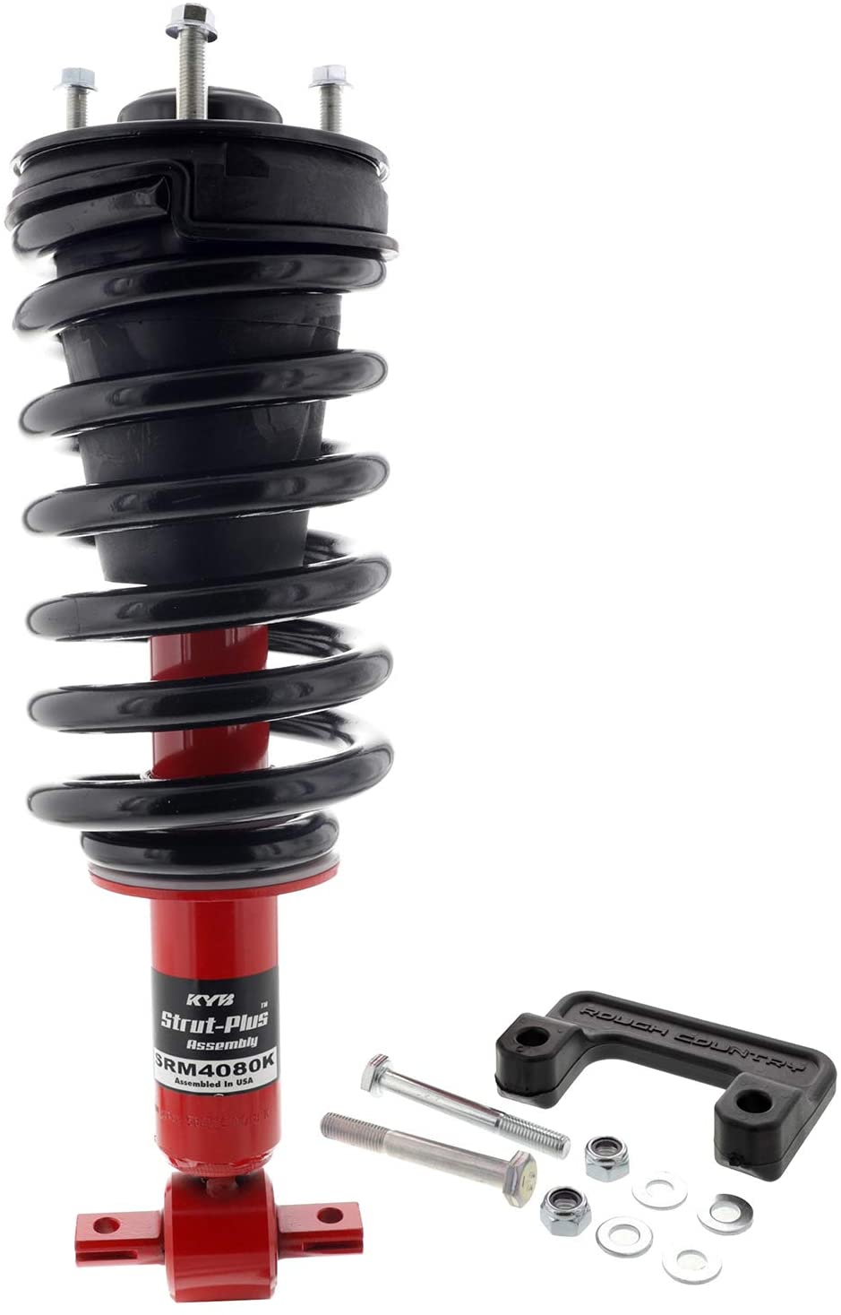 KYB SRM4080K Truck-Plus-Leveling Complete Corner Unit Leveling Assembly -Strut, Mount and Spring