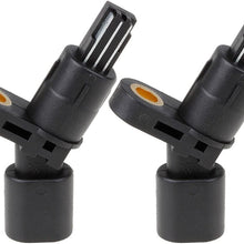 AUTEX 2PCS ABS Wheel Speed Sensor Rear Left & Right ALS522