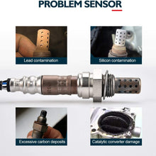KAX 234-4162 Oxygen Sensor, Original Equipment Replacement 250-24154 Heated O2 Sensor Air Fuel Ratio Sensor 1 Sensor 2 Upstream Downstream 1Pcs