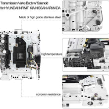 Gorgeri Remanufactured Transmission Shift Valve Body Control w/Solenoid Pack for HYUNDAI INFINITI KIA NISSAN ARMADA RE5R05A