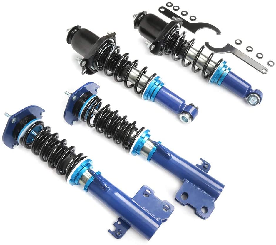 LSAILON Coilover Struts Adjustable Height Coilovers Suspension Struts Fit for 2003-2008 for TOYOTA Corolla /2003-2008 for TOYOTA Matrix