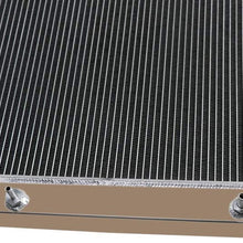 ALLOYWORKS 4 Row Core All Aluminum Radiator For 1987-2006 Jeep Wrangler YJ/TJ 2.4L 2.5L 4.0L 4.2L L4 L6 RPO