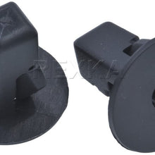 Rexka 40pcs Fender Liner Wheelhouse Liner Mud Guard Nylon Screw Grommet Nut Retainer for Toyota 90189-06013 Camry Corolla Highlander Tundra Tacoma Sequoia