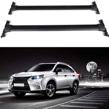 ECCPP Roof Rack Cross Bar Roof Rack Cross Bars Luggage Cargo Carrier Rails Fit for Lexus RX350/for Lexus RX450h 2010 2011 2012 02013 2014 2015,Aluminum Roof Mounted Roof Rack Cross Bar Set