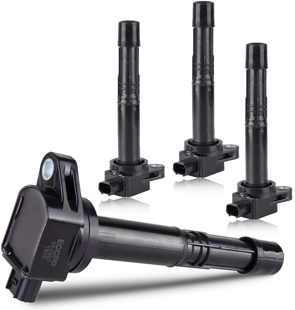 ECCPP Ignition Coil Packs Compatible for Hon-da Civic 2.4L L4 for Hon-da Accord 2.4L L4 2010-2017 Replacement for UF602 5C1719 for Travel, Transportation and Repair (Pack of 4)