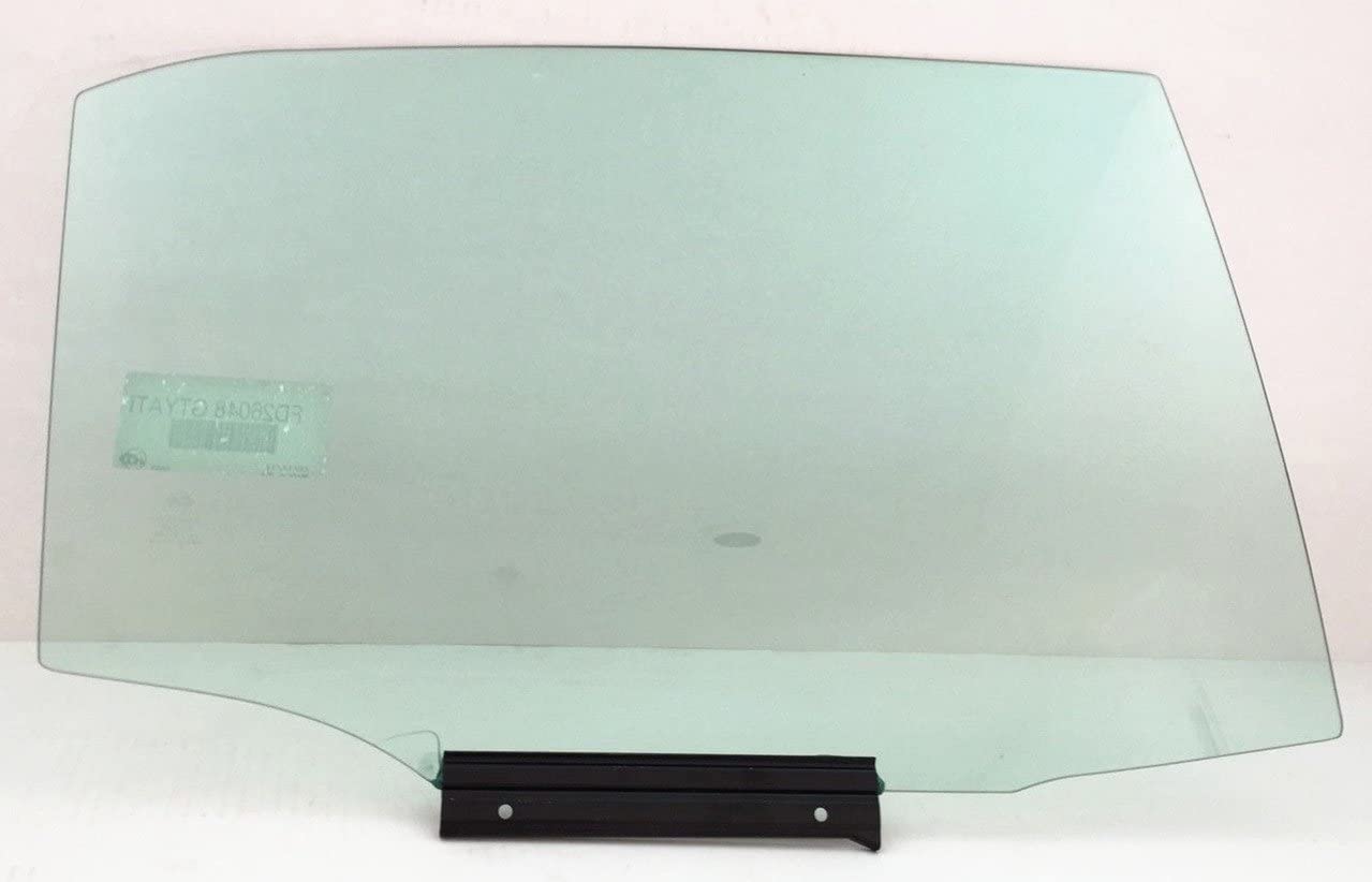 NAGD Passenger/Right Side Rear Door Window Glass Replacement for Toyota Corolla 4 Door Sedan 2014-2019