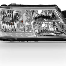 For 2009-18 Dodge Journey Passenger Side Only Headlight Assembly Chrome Housing Clear Lens