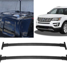 Cross Bars Roof Rack Crossbars Smooth Roof Rack Replacement for 2016-2019 Ford Explorer Aluminum