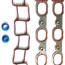ECCPP Engine Replacement Intake Manifold Gasket Sets Compatible With 2008 2009 2010 for Dodge Avenger 4-Door 3.5L R/T Sedan