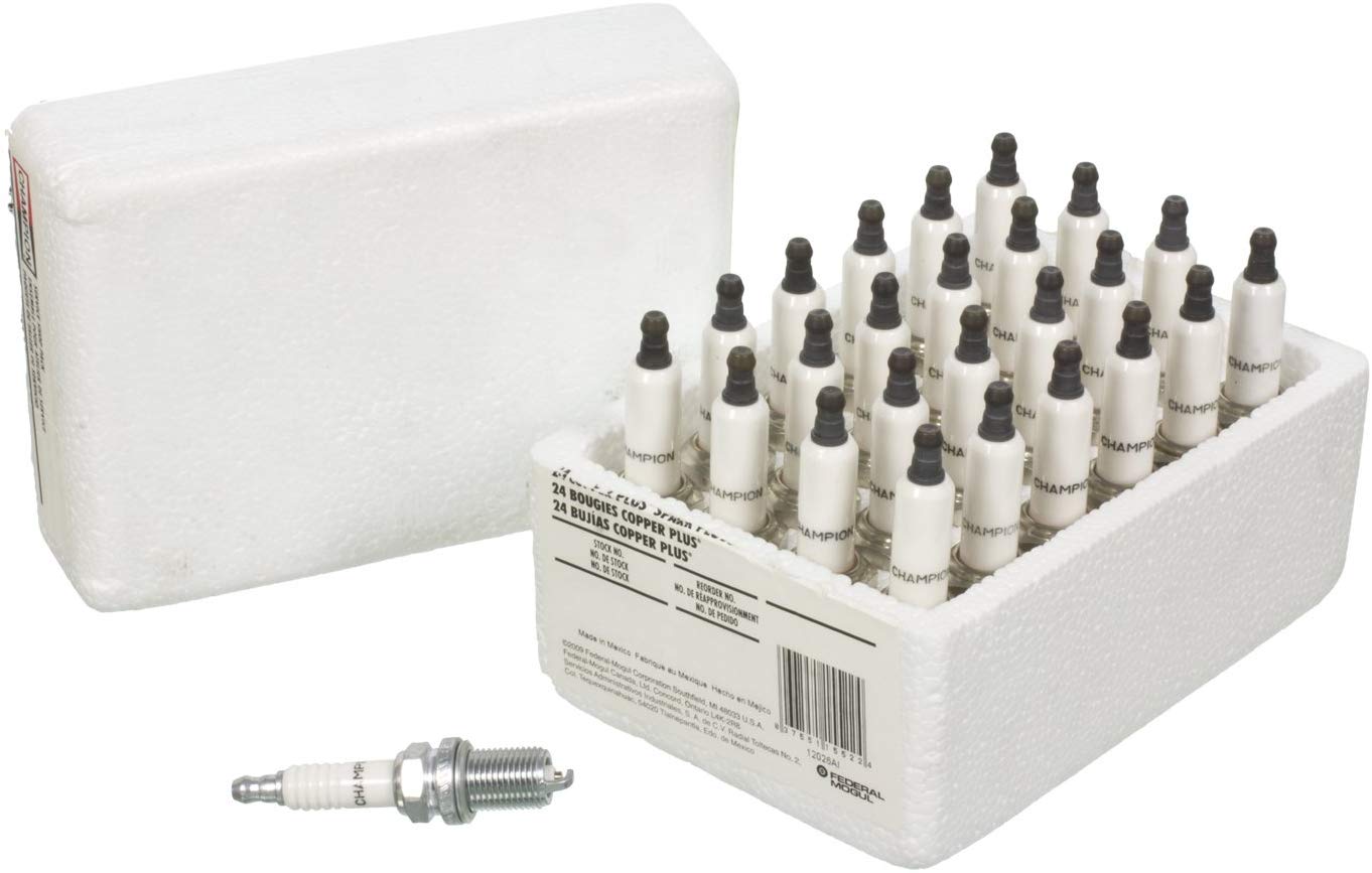 Champion Spark Plug 71S White Spark Plug Shop Pack, 24 Pack