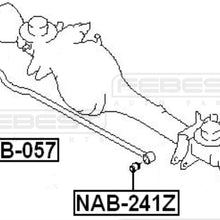 FEBEST NAB-241Z Arm Bushing for Track Control Arm