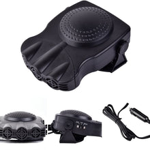 Facaimo DC 12V Car Auto Portable Electric Heater Heating Cooling Fan Defroster Demister