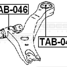 FEBEST TAB-046 Front Control Arm Bushing