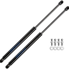 C1608054 20" Gas Prop Force 100 Lb Per Shock for Camper Shell Window Truck Tonneau Cover RV Bed Box Lid Lift Support Struts 2Pcs 20 inch 200 Lb Per Set ARANA