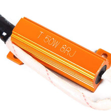 FOORDAY 50W 8ohm H13 Double Resistance Line Led Load Resistors Connector for Turn Signal Bulb & DRL LED Canbus Decoder (2 Pcs)