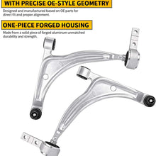 Front Lower Control Arms Compatible with 2004-2008 Nissan Maxima, 2002-2006 Nissan Altima