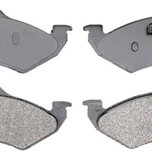 ACDelco 14D820M Advantage Semi-Metallic Front Disc Brake Pad Set