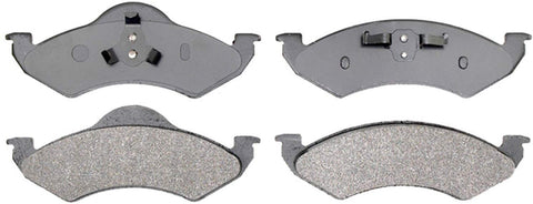 ACDelco 14D820M Advantage Semi-Metallic Front Disc Brake Pad Set