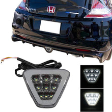 IKON MOTORSPORTS | Brake Lights Universal Fitment | Triangle Smoke LED Rear 3RD Stop Safety Lamp