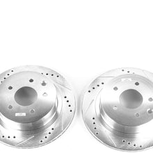 Power Stop JBR1106XPR Rear Evolution Drilled & Slotted Rotor Pair
