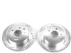 Power Stop JBR1106XPR Rear Evolution Drilled & Slotted Rotor Pair