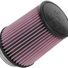 K&N Universal Clamp-On Air Filter: High Performance, Premium, Replacement Engine Filter: Flange Diameter: 3.5 In, Filter Height: 6.5 In, Flange Length: 1.75 In, Shape: Round Tapered, RU-4630XD