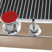 ALLOYWORKS 4 Row Core All Aluminum Radiator For 1987-2006 Jeep Wrangler YJ/TJ 2.4L 2.5L 4.0L 4.2L L4 L6 RPO