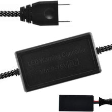 TXVSO8 H7 LED Canbus Warning Light Canceler Error Eliminator Anti-Flicker Capacitors Decoder(Pair)