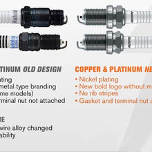 Fram Autolite 437-4PK Copper Non-Resistor Spark Plug, Pack of 4