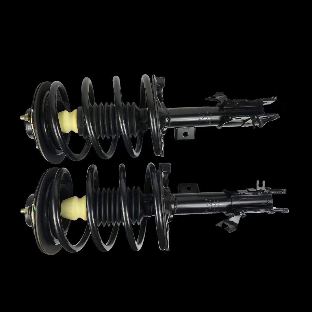 MUKEZON 1 Pair Front Shock Absorber Struts & Spring Kit For 03-08 Corolla Sedan